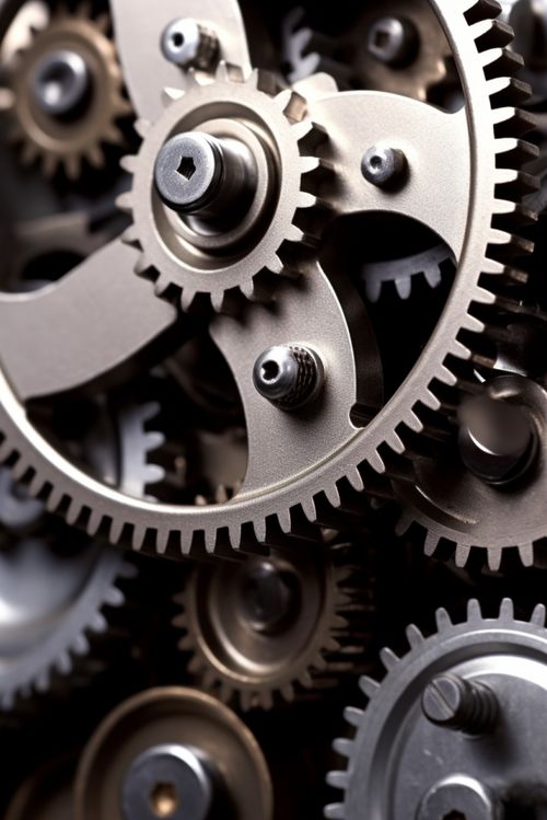 機(jī)器部件工廠工業(yè)機(jī)械齒輪零件攝影圖片 攝影圖
